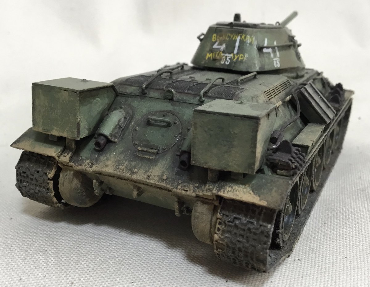 YKampfgruppe's tweet photo. おはようございます😃今朝は1/48 T34/76 を再投稿します。
Good morning 😃I am reposting 1/48 T34/76 this morning. https://t.co/moWx3X0T04