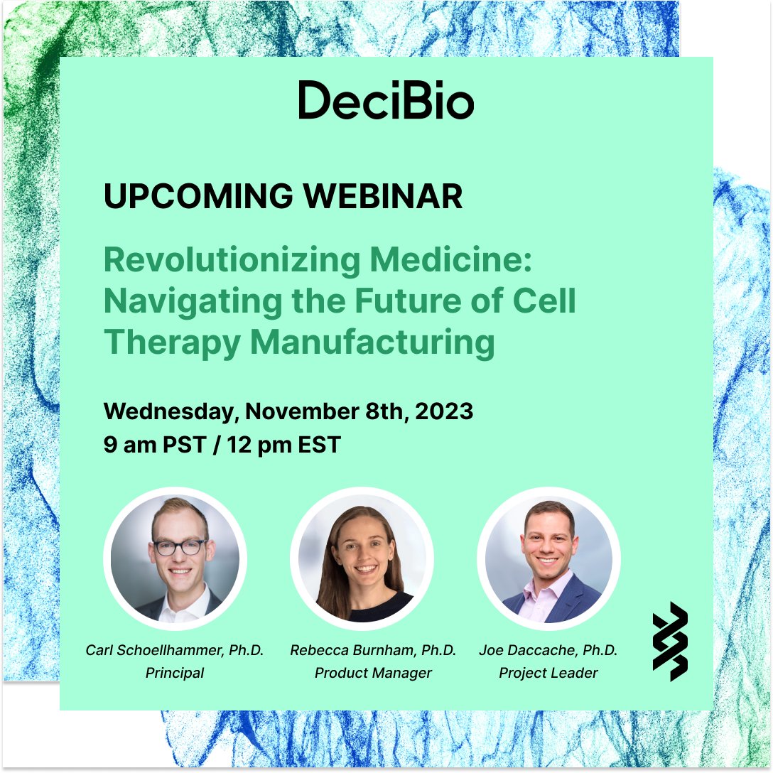 Join us on Nov 8th for our webinar featuring industry experts as they delve into "Revolutionizing Medicine: Navigating the Future of Cell Therapy Manufacturing." 🧬💡

Register now: hubs.la/Q026zQL60

#PrecisionMedicine #CellTherapy #MedicineInnovation