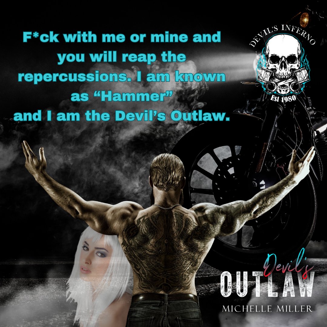 Devil's Outlaw
By Michelle Miller
Releasing 2/20/2024
📷 99 cent PRE-ORDER 📷
Pre-order link: books2read.com/u/bwB0pG
Add to your TBR: goodreads.com/book/show/1990…