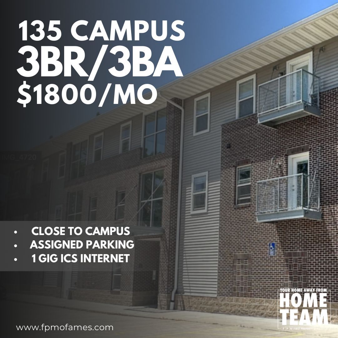 fpmofames's tweet photo. These luxury apartments are less than a mile from ISU campus. This building has a secure entrance, and assigned parking for each tenant! They feature a modern open-concept kitchen and in-unit washer/dryer. Tenants pay only electricity and water!

Details👉 https://t.co/CLC80YWYAX https://t.co/jayDeDEtqw