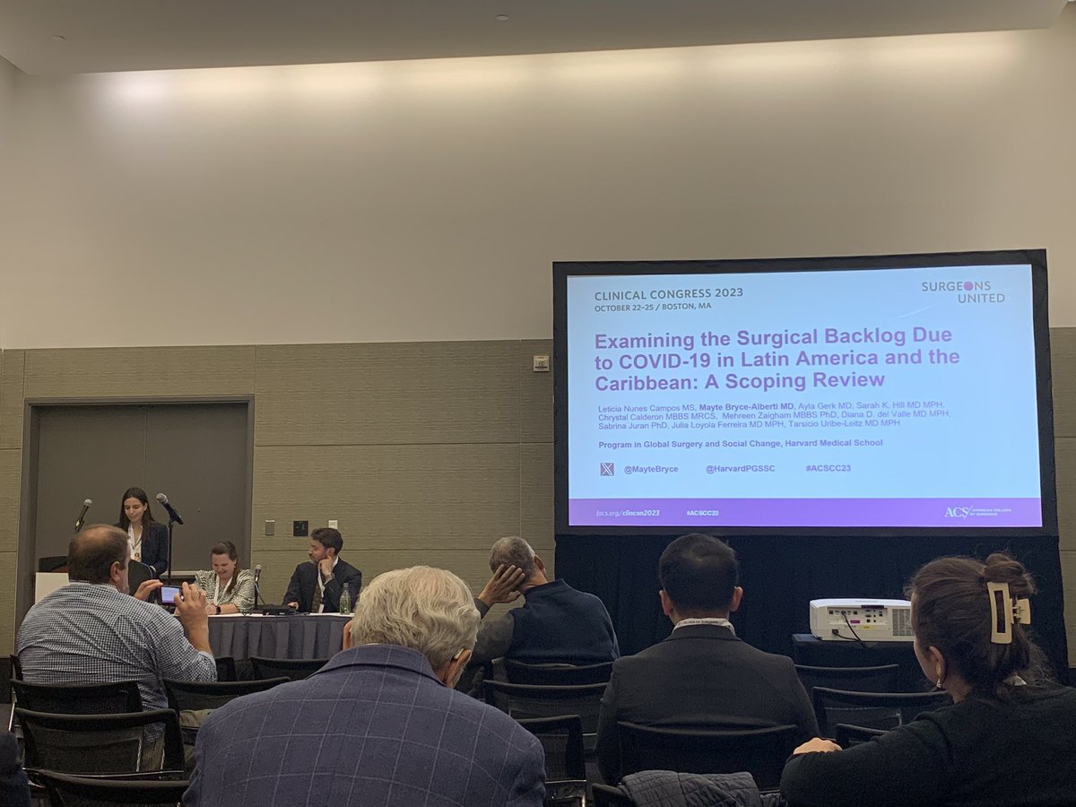 cmanderson016's tweet photo. Strong work today from many #globalsurgery colleagues at #ACSCC23. Thanks for bringing to light the disparities that exist in surgical care in LMICs and potential solutions! @ayla_gerk @DrBarnabasAlay @MayteBryce https://t.co/yugpRb4idg