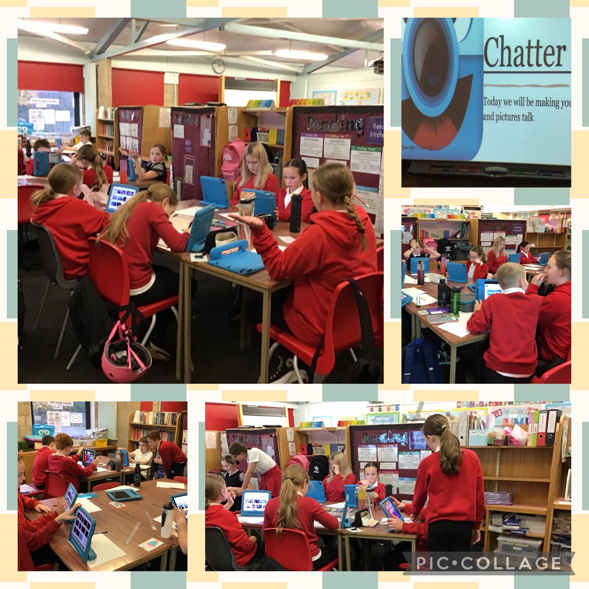 Today saw our 2nd level team leading the teaching in both P7a &amp; P7b. Our #techtuesday lesson saw the children uploading chatterPix images to iMovie. Both teachers were so impressed with our digital leaders. <a href="/NLDigitalSchool/">Digital Learning and Teaching NL</a>