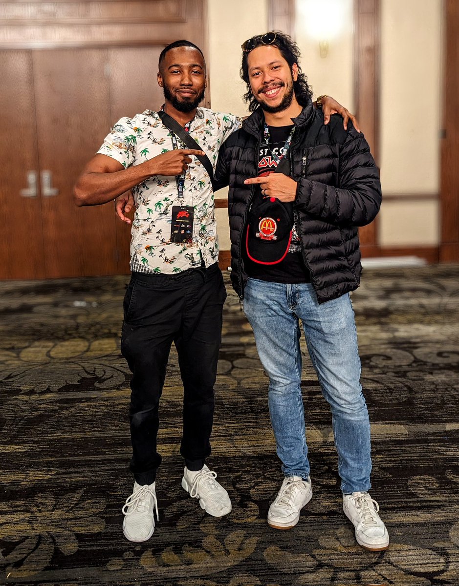 I didn't take too many photos with friends at ECT but i'm glad I got one in with the homie <a href="/kevinmcolon/">kev.</a>

Shout out to @GoldenCoalition
 I met some incredible talent and great personalities!