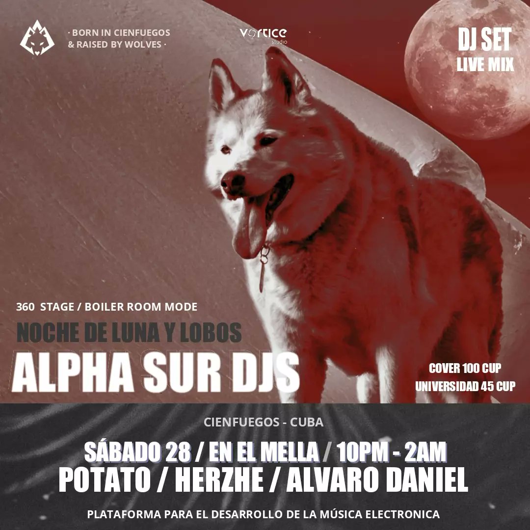 Alpha Sur Dj's 🐺 tweet media