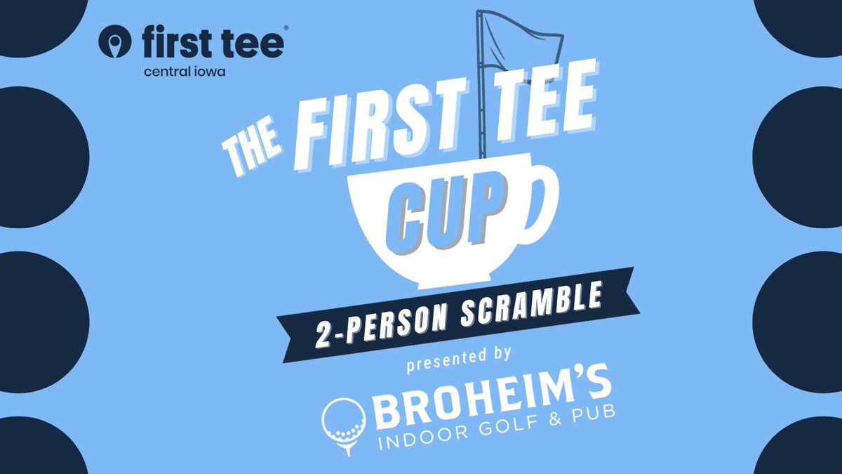 FirstTeeCIA's tweet image. Join us for this exciting 2-person scramble, held indoors on golf simulators. The First Tee Cup presented by Broheim’s Indoor Golf, an annual charity golf tournament, stands out for its distinctive features. This year is no different!
#BuildingGameChangers