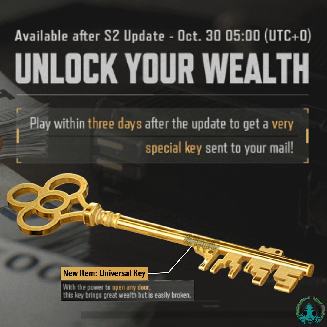 Grimmity's tweet image. WHERE are you going to use your @Arena__Breakout  UNIVERSAL KEY? 🤔

You know I'll be using mine in Northridge Hotel!

#ArenaBreakout #universalkey #skeletonkey