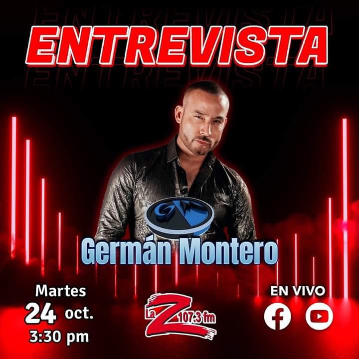 PlebesGMMTY's tweet photo. No te pierdas hoy a @GermanMontero5 hoy a las 3:30 p.m. por @laz1073fm !! 

#GermánMontero
#MonteroMusic
#PlebesDeMontero
#PlebesDeMonteroMTY https://t.co/7Nca5zaJjk