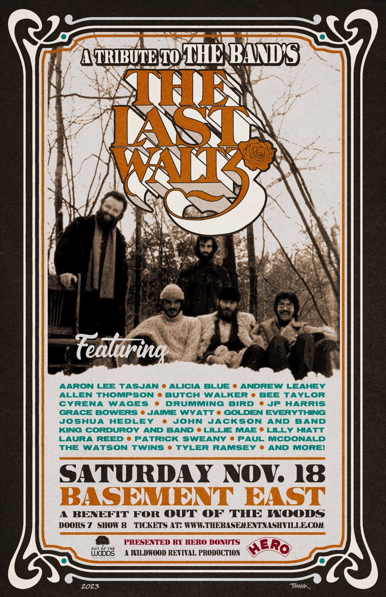 stoked to be part of this Last Waltz Tribute!! @BasementEast get your tickets here: ticketweb.com/event/the-last…