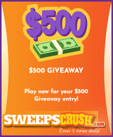 SweepsCrush's tweet photo. 💸The next $500 Cash #Giveaway ends in 9 days!🧡

🍊Crush your free entries: https://t.co/m67roPF4w0 https://t.co/7vZYNoN1Ey