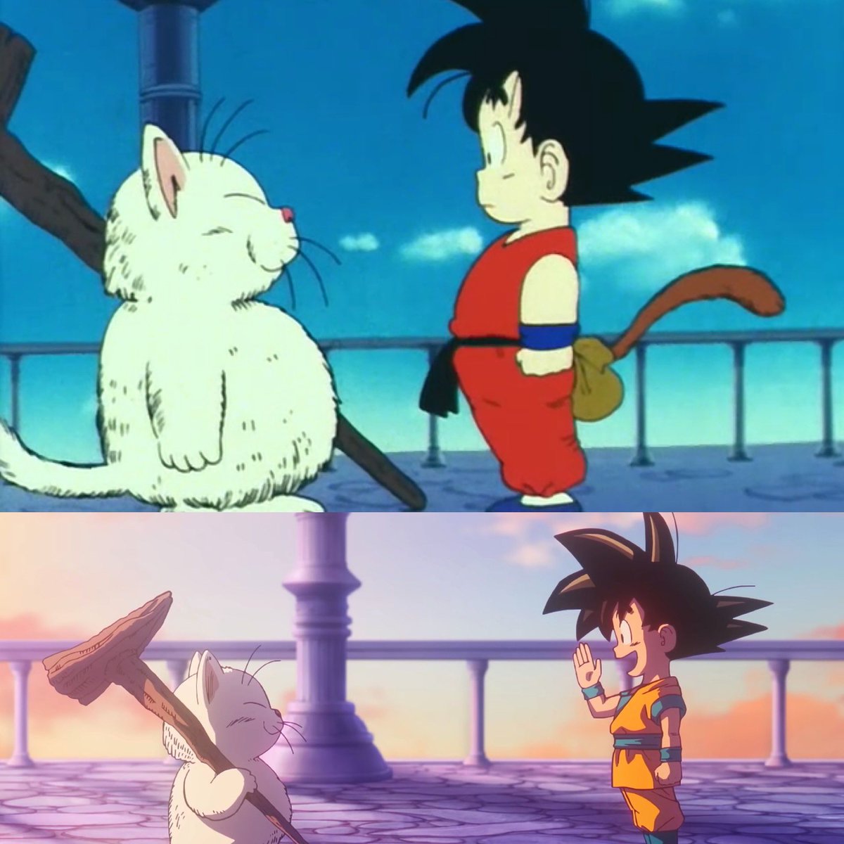JaxBladeFitness's tweet photo. Everytime I see Kid Goku in Daima I just think of how Goku used to be a lovable pudgy lil kid &amp; it also reminds me of how Pikachu used to be as well 😂 https://t.co/j4Nk2Md6cl