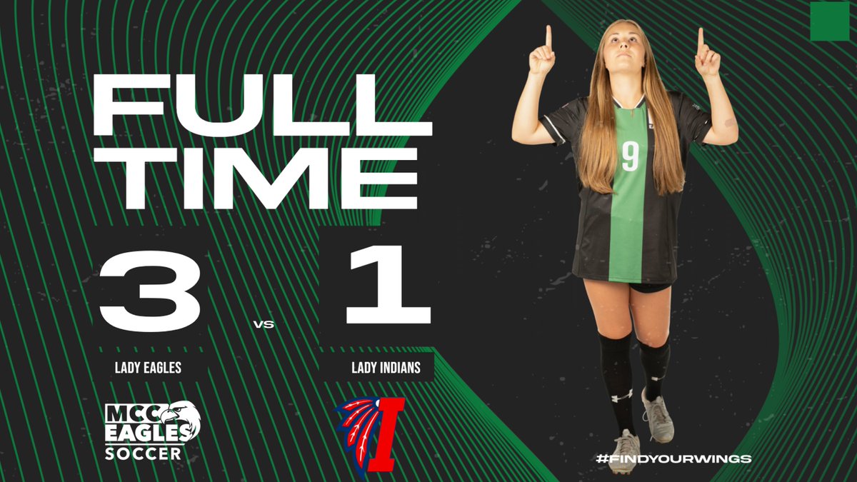 MCCEaglesSports's tweet photo. FINAL. @MCCEaglesWSOC closes out the regular season with a 3-1 win at Itawamba. Goals for MCC came from Mary Ashley Culpepper, Emma Hall, and Savannah Cunningham. The Lady Eagles finish the season 9-7-1 (4-6-1). 
#mcceagles
#findyourwings https://t.co/lpLJRcKq0s