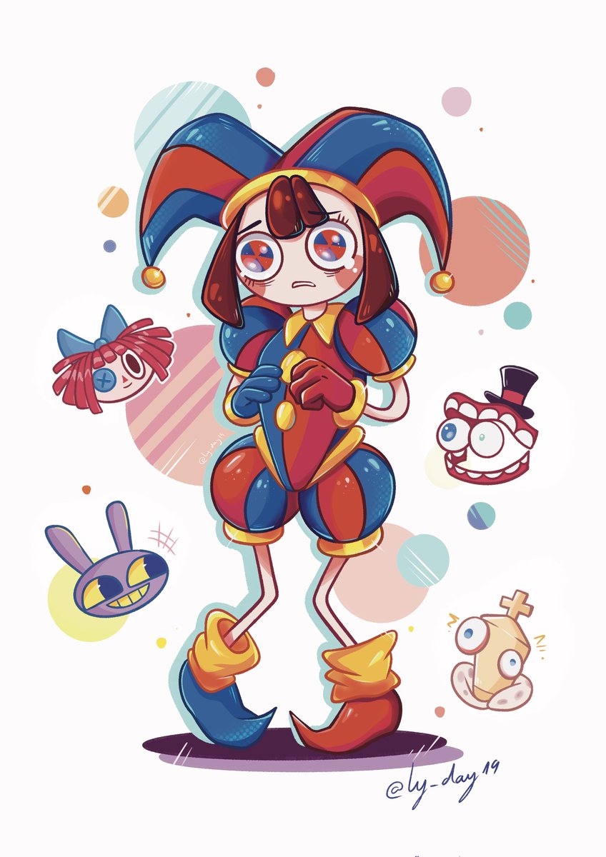 Hace poco salió el #digitalcircus y con él la nueva estrella de internet #Pomni !🎪♥️ No pude evitar dibujarla con esos tonos y esa carita🥺 todos esperamos que sea feliz

#fanart #elcircodigital #circodigital #arte #art #draw