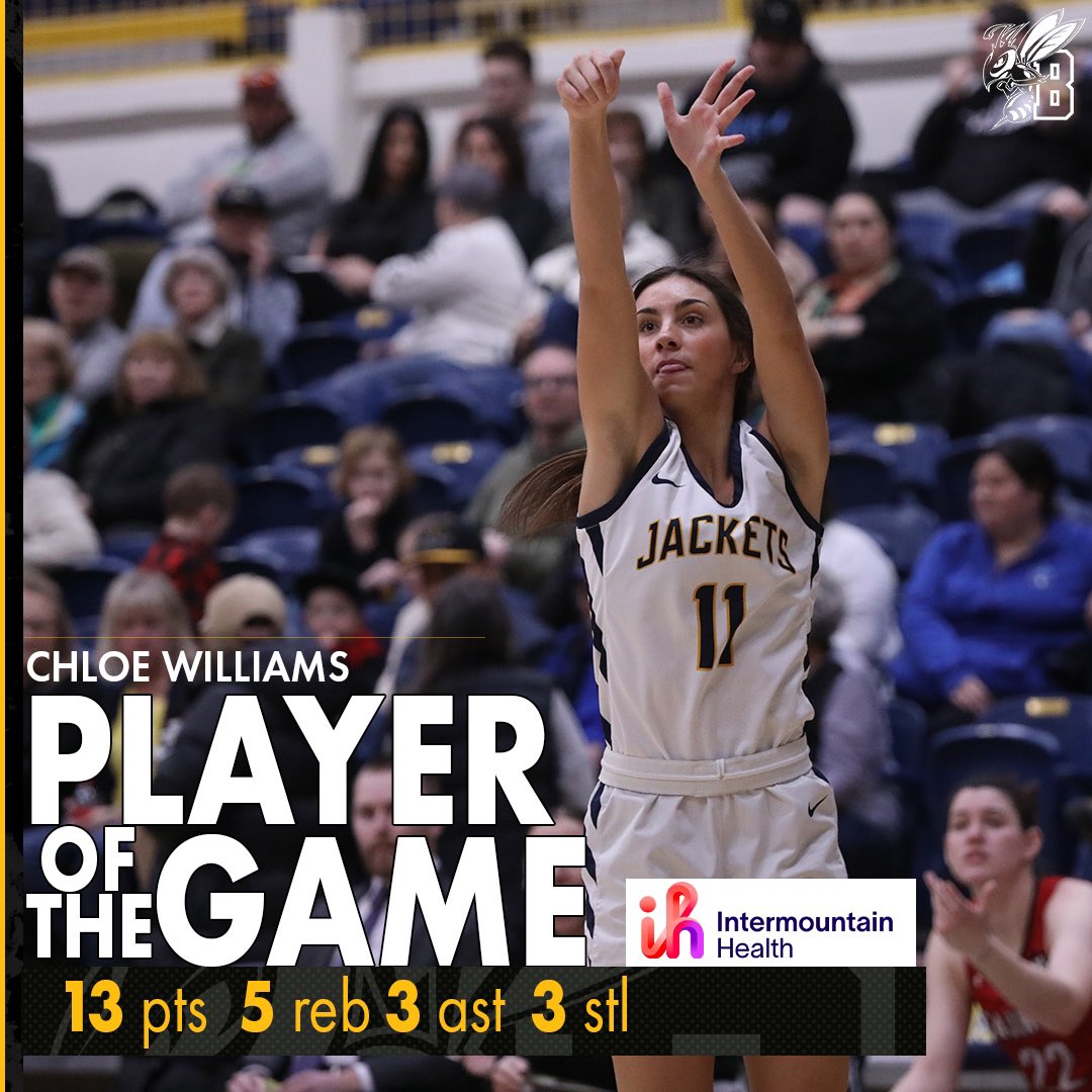 🔵JACKETS WIN🟡

MSUB starts off exhibition play on a high note, picking up a big win in their preseason opener.

Chloe Williams was selected Intermountain Health Player of the Game, making an impact across the box score

#MSUBWBB | #UnfinishedBusiness