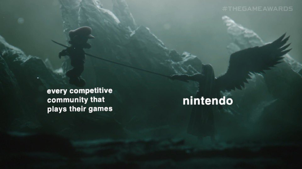 #freesmash Nintendo, tenéis una comunidad competitiva increíble deja de intentar matarla.