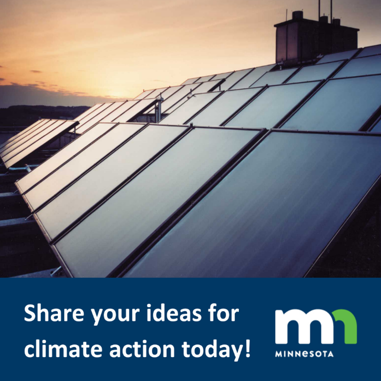 mnhealth's tweet photo. Do you have ideas on how your community can reduce climate pollution? We want to hear from you! 📣
Check out the link below to provide your perspective on projects that will reduce MN's greenhouse gas emissions: https://t.co/lEKHRILUaB #ourMNclimate https://t.co/I3yPn6CCjf