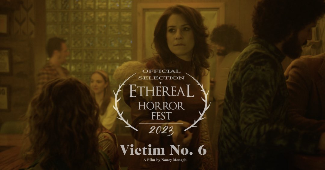 Via Mantra Productions (@viamantrafilms) on Twitter photo And, finally, #VictimNo6 has been accepted into the #EtherealHorrorFest, for what we expect will be our last #filmfestival screening!
We can’t think of a better way to close out a most successful festival run! #shortfilm #womeninfilm <a href="/nancymenagh/">Nancy Menagh</a> <a href="/TheHeatherBritt/">Heather Brittain</a> @russrusso And, finally, #VictimNo6 has been accepted into the #EtherealHorrorFest, for what we expect will be our last #filmfestival screening!
We can’t think of a better way to close out a most successful festival run! #shortfilm #womeninfilm <a href="/nancymenagh/">Nancy Menagh</a> <a href="/TheHeatherBritt/">Heather Brittain</a> @russrusso