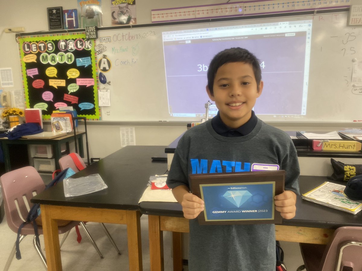 🎉Meet Ayan from Williams IB, Gemmy Winner #6 this season of Math HW Hotline ✖️➕➖✖️➗@EdGems_Math @HillsboroughSch @hcpsMS @WilliamsIBMYP