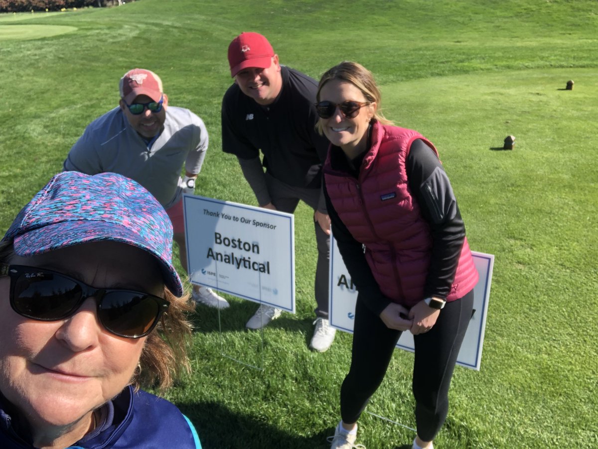 BASciences_'s tweet image. BA had a great day at the @ISPEBoston Fall Golf Tournament! #ispefallgolftournament #pharmaindustry #analyticaltesting #networking #golfingfun #industryprofessionals #newconnections