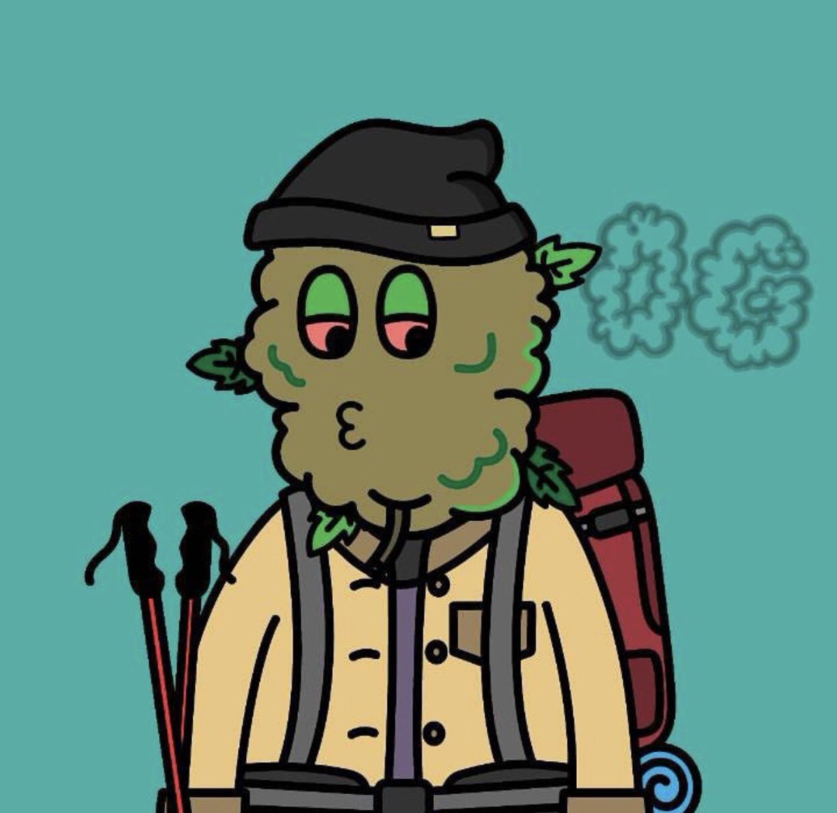 When todays #Buddieoftheday suggested that we take a hike over to our Buddies place to visit him, I didn’t know he was being literal ⛰️🫠