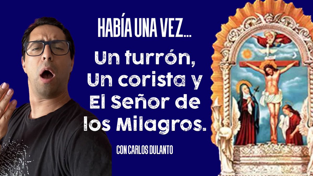 Ya salió, ya salió. Mi nueva historia, más corta a pedida del público. 
Había una vez un turrón, un corista y el Señor de los Milagros. Un video para compartir sobre el MKT de experiencias. 
Espero les guste: 

youtu.be/nMZDDl_vy-E