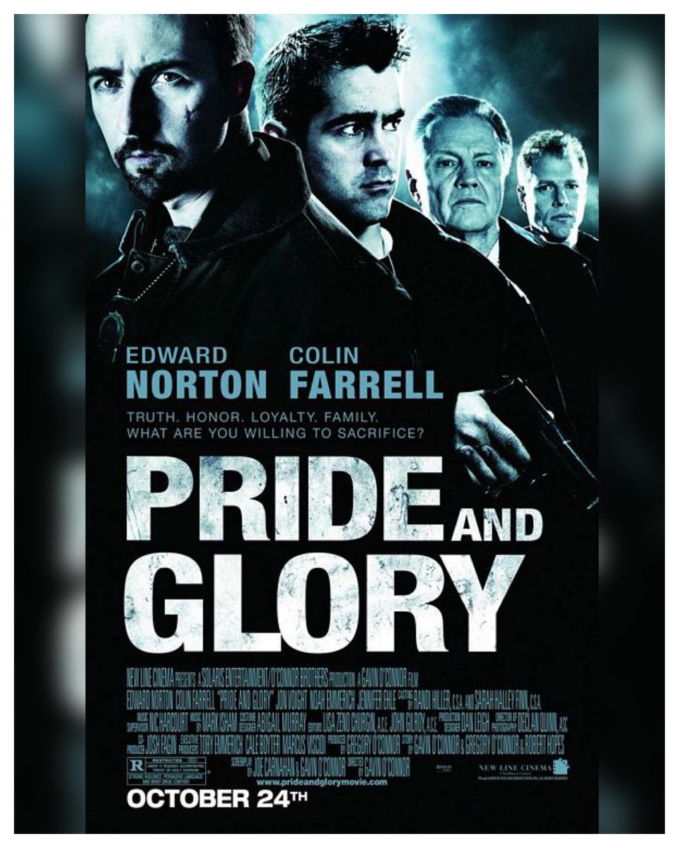WreckLeaguePod's tweet image. 15 Years #PrideAndGlory Starring: #ColinFarrell #EdwardNorton #JonVoight #NoahEmmerich #JenniferEhle #JohnOrtiz #SheaWhigham #FrankGrillo #LakeBell #RickGonzalez #WayneDuvall #CarmenEjogo #RamónRodriguez Directed By: #GavinOConnor 
 
#WreckLeaguePodcast