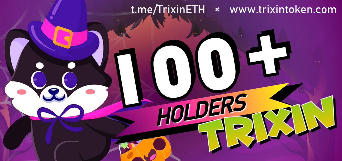 TRIXINtoken's tweet photo. Newly launched!! ๐ TRIXIN Token ๐ Already 100 holders! ๐ https://t.co/VK0rzKjALd
#Ethererum #eth #bitcoin #uniswap #trixin #trix https://t.co/HfivUtHc2A