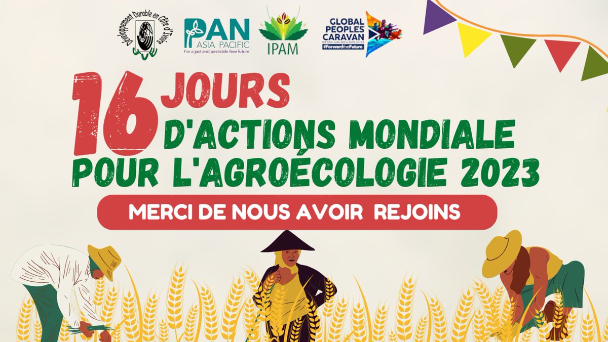 Thanks 🙏🏾
#16DaysofGlobalAction
#YouthAgroecology
<a href="/PANAsiaPacific/">PAN Asia Pacific (PANAP)</a> #WomenqRiseUp
#AgroecologyNow