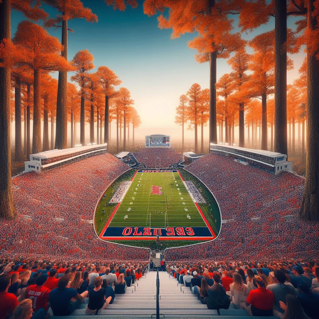 AlexAnstedCFB's tweet image. SEC West stadiums in their natural habitat 🤯 (part 1)