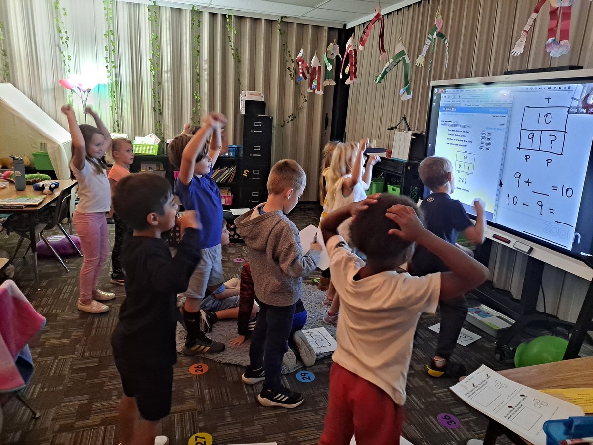 Thanks <a href="/gregtangmath/">Greg Tang</a> for the lesson today! Loved the learning problem before the story problems and, of course, the Matharena!