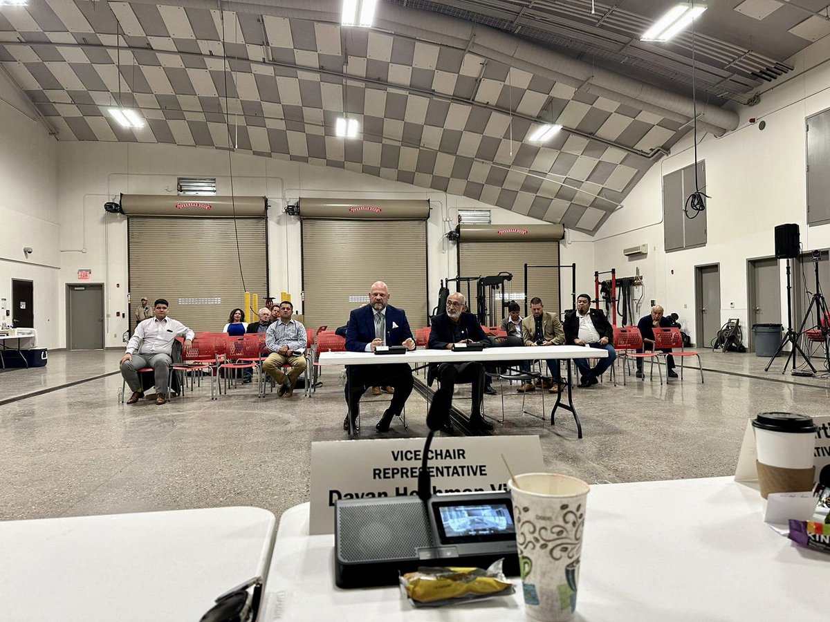 DayHochmanVigil's tweet photo. Yesterday, I had the privilege of joining my fellow members on the Transportation Infrastructure Revenue Subcommittee at Spaceport America in Truth or Consequences. It was an incredible opportunity to discuss the future of aviation and transportation in our state. https://t.co/7Hu0yz8mx2