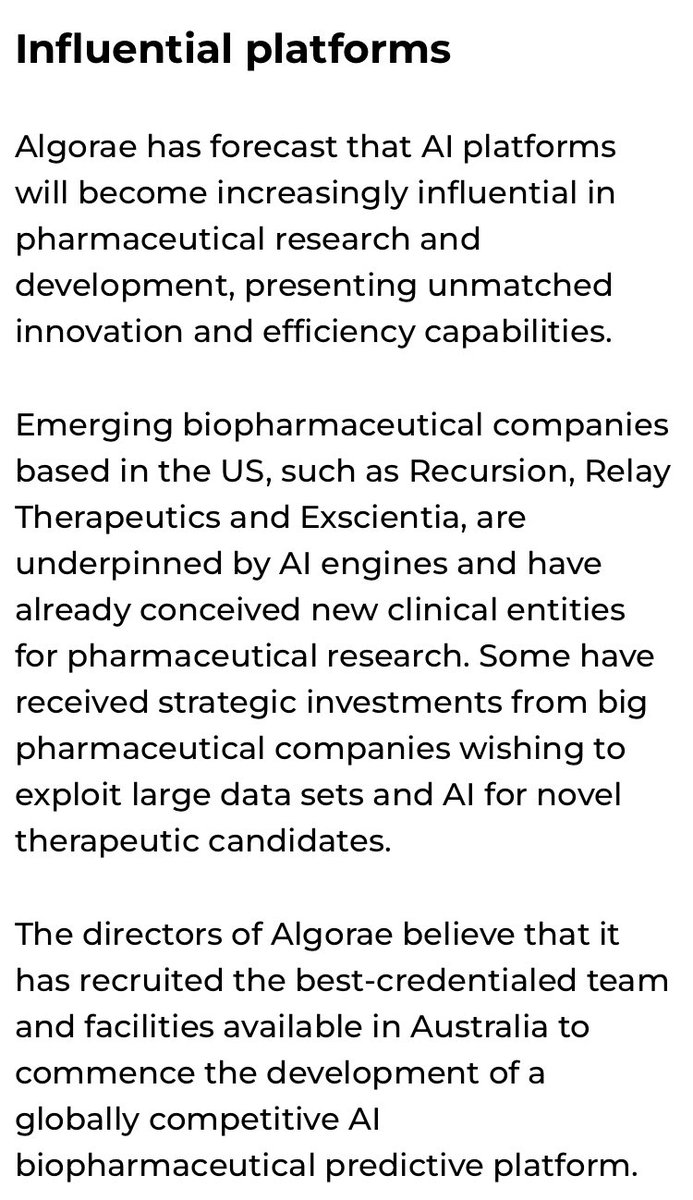 cjtj575's tweet photo. #1AI #1AIOA #ASX
great read cheers @SmallCapsASX https://t.co/tlbm0fRVF4