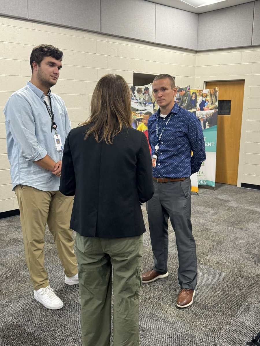 Our <a href="/WichitaUSD259/">Wichita Public Schools</a> Aspiring Building Leaders had a great night of learning focused on problem solving and change thanks to two amazing principal presenters- Pancho Bustos and Audrey Miller.  Lots of fun and lots of learning! #wpsproud