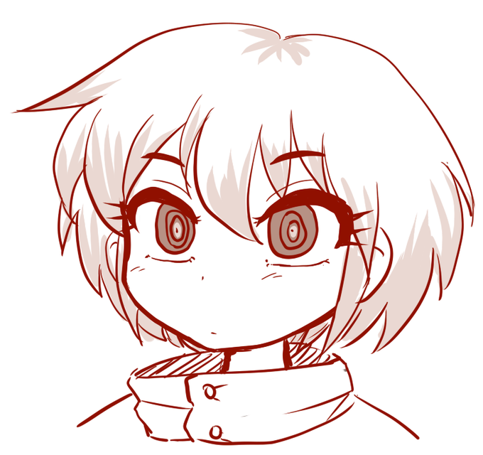 こういうぐるぐる瞳すき 