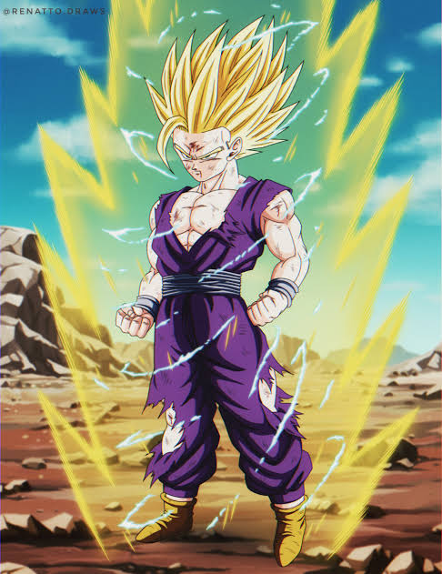 Motionl88134045's tweet photo. El personaje en el que se convirtio gohan no me agrado nada es todo un Nerd #VienenDelFuturo https://t.co/QR9VJ36wny