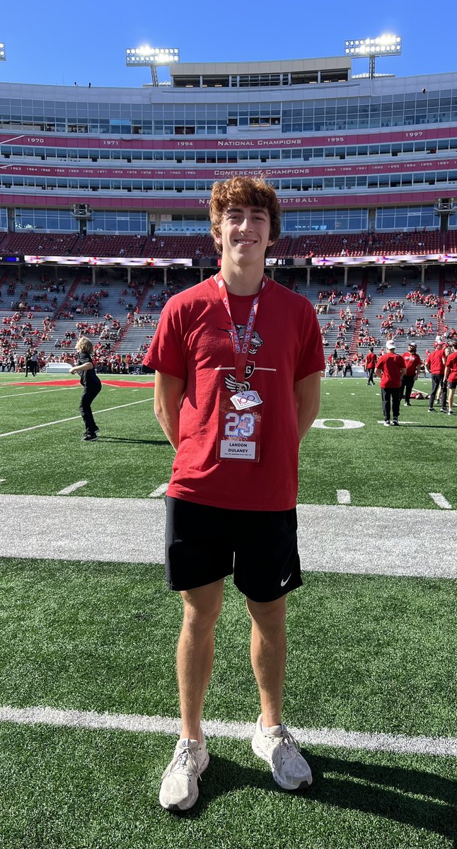 Thank you <a href="/s_kwilli32/">Keith Williams</a> <a href="/coachedfoley/">Ed Foley</a> and <a href="/HuskerFootball/">Nebraska Football</a> for the fun game day experience!