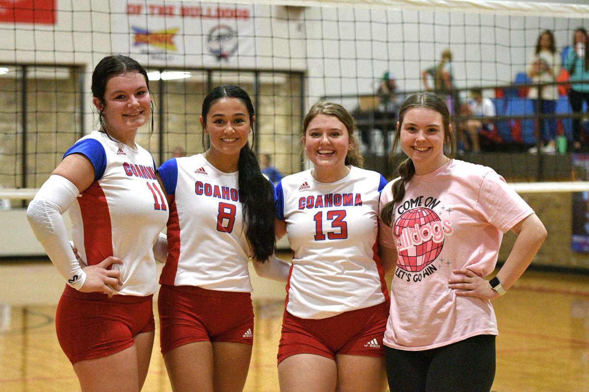Our Bulldogettes outlasted Odessa Compass Academy in a 5-set🏐 thriller to end District 3-3A action tied for second place. SCORE: 14-25, 25-16, 25-18, 22-25, 15-12.
SEEDING GAME/Coahoma 🆚️ Compass Academy - 11 am/Saturday 10/28, Coahoma
<a href="/chris_MRTsports/">Christopher Hadorn</a> <a href="/Terrytom77/">Terry's Sports Page</a>