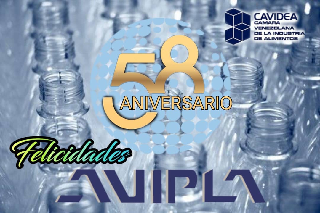 Feliz Aniversario a la Asociación Venezolana de la Industria de Alimentos – AVIPLA, en sus 5️⃣8️⃣ años promoviendo e impulsando el desarrollo de la industria plástica a nivel Nacional 🎈
Y que sigan cosechanodo éxitos por muchos años más! <a href="/avipla/">AVIPLA</a>.online