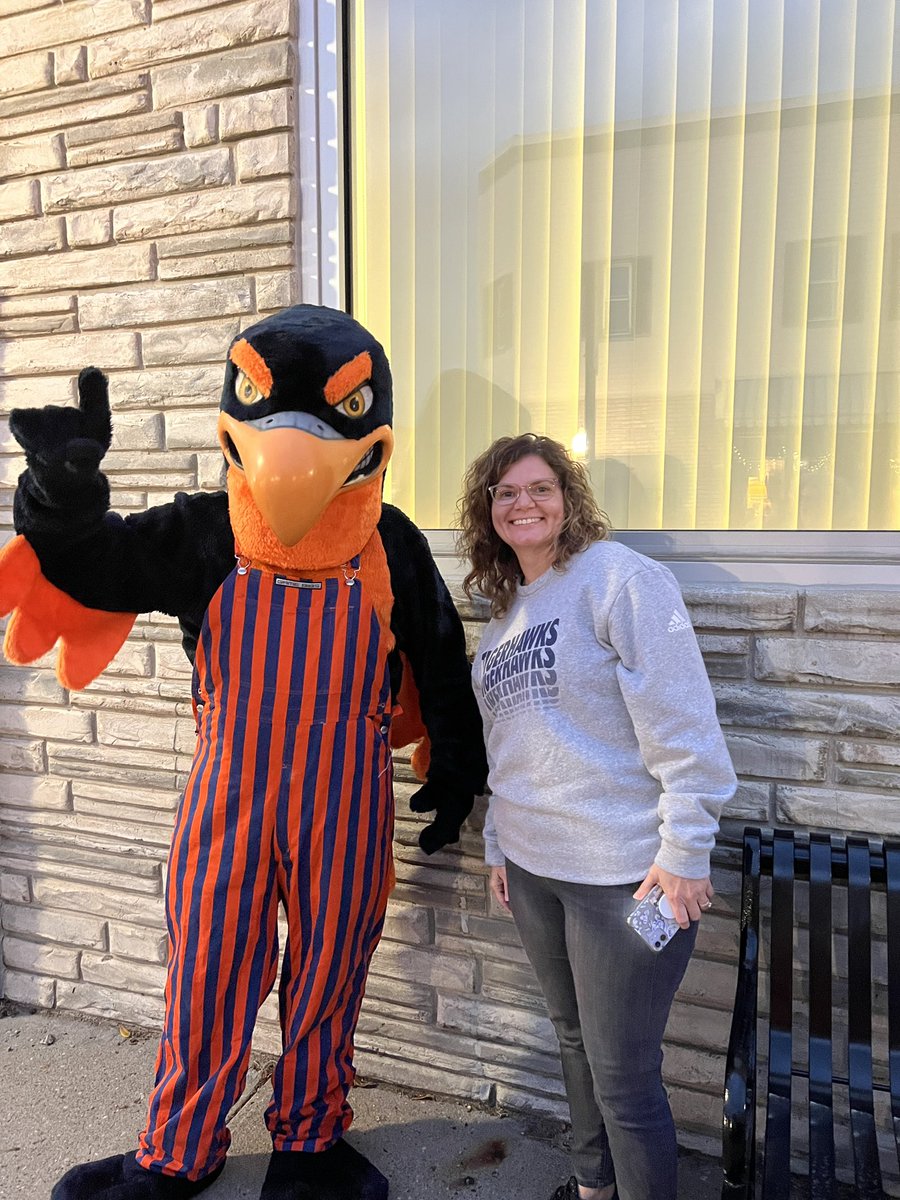 CM Booster Club President Taser &amp; Secretary Gina Teed were at the Colfax Halloween Walk!