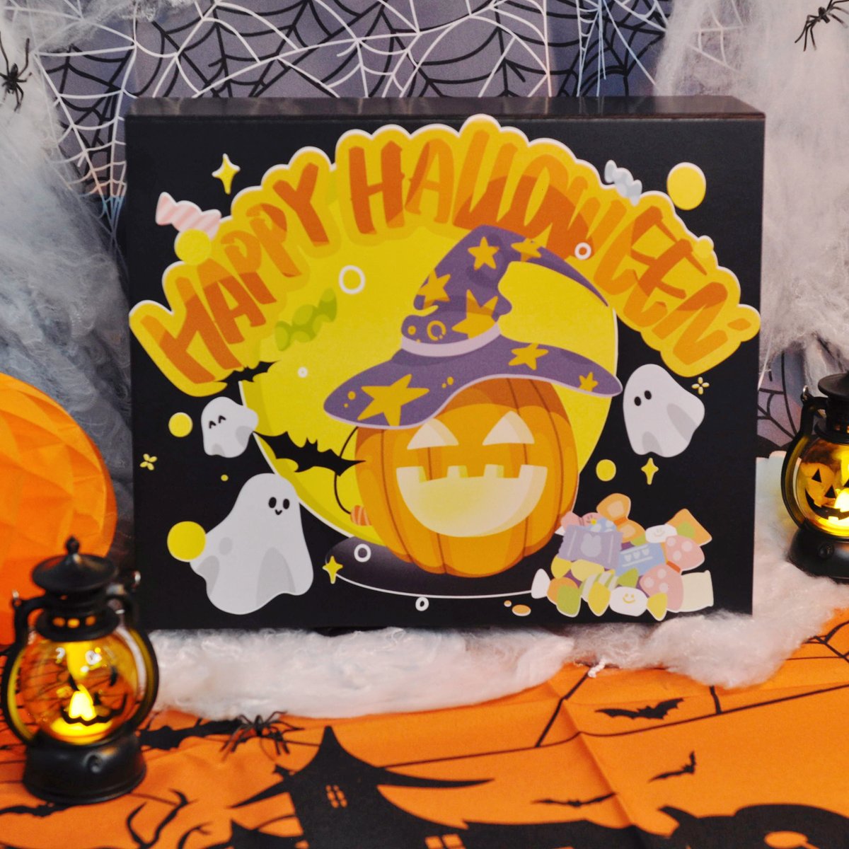 jinbarpacking's tweet photo. Trick or Treat!!
#halloween #halloweengift #giftbox #gift #box #foldingbox https://t.co/jBWzroicHJ