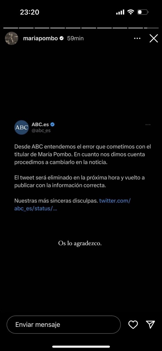 apocalypseNic's tweet photo. Es que no sé que se puede esperar de un periódico como ABC @abc_es 
Prefieren pedir disculpas a INFORMARSE antes de lanzar “noticias”.  Algo preocupante teniendo en cuenta que es un PERIÓDICO. https://t.co/E7lPpb1eMB