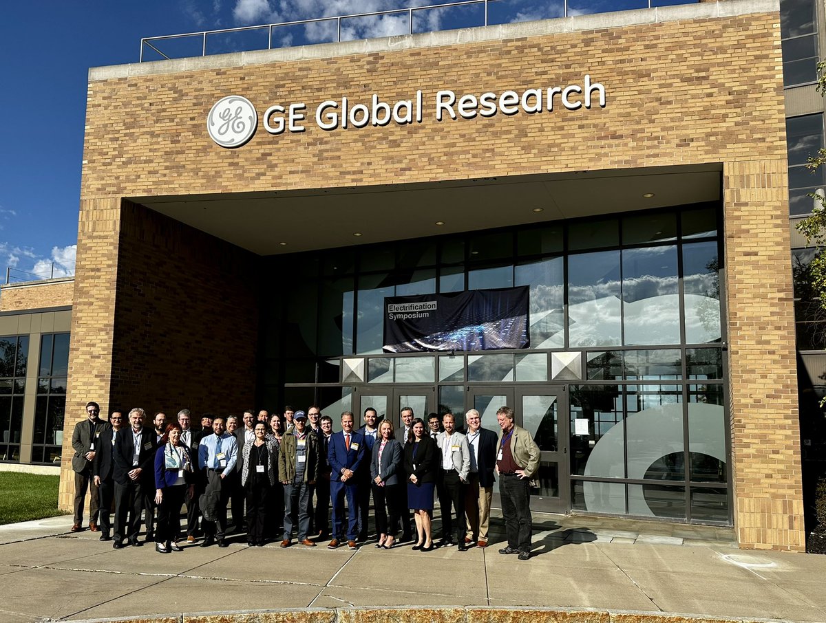Fabulous productive day at GE Global Research discussing collaborative research. oUR team and GE team at Edison’s desk. End of the day photo with both. <a href="/URMC_Imaging/">URMC Imaging</a> <a href="/MariaClaraLorca/">MariaClaraLorcaMD</a>
