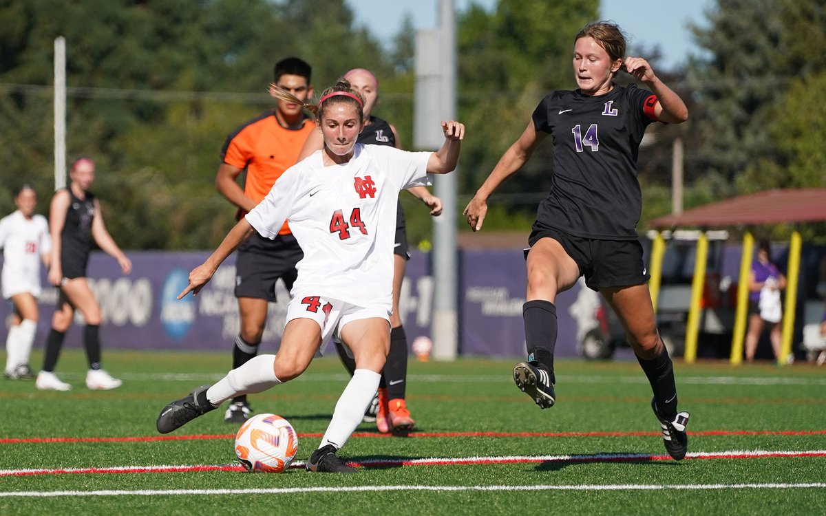 NCC_Athletics's tweet photo. @NCC_WSoccer sweep for the second straight week in CCIW player of the week awards with complementing efforts from Jordan Lange and Katie Huey! They helped the program clinch their first ever regular-season champion title. 

📰| https://t.co/eiSwIHOQ2F

#WeAreNC https://t.co/eUaLs4avgg
