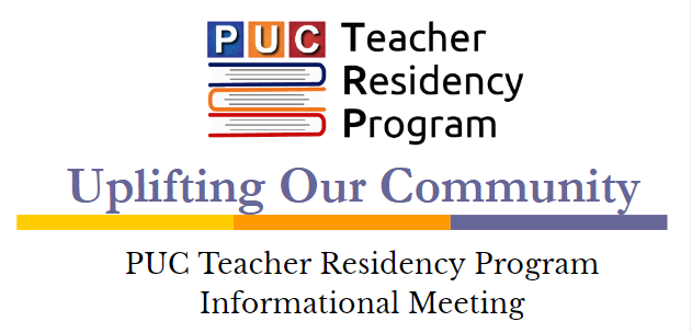 puctrp's tweet photo. interested in becoming a teacher? Want to learn more about the benefits of teacher residency? Join Us for our TRP Information Session on Thursday, October 26th at 5 PM, hosted on Zoom. Here is the link to join:
https://t.co/mrb3paeD7Q https://t.co/UpMyeQxB7E
