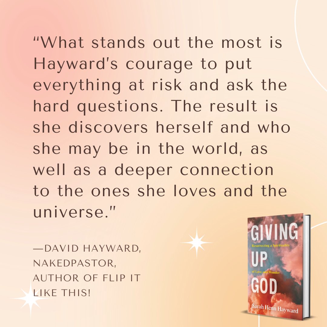 It's so hard to be honest with ourselves and each other. But what we find out when we are can be amazing. On sale November 14, GIVING UP GOD: RESURRECTING A SPIRITUALITY OF LOVE AND WONDER. Preorder today:lakedrivebooks.com/books/giving-u… @nakedpastor