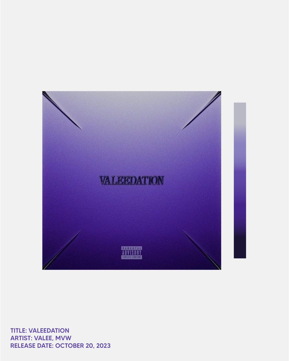 covercodes's tweet photo. DECODED: VALEEDATION @valee @MichaelVWaller 

#covercodes #valeedation #valee #mvw #music #hiphop #rap #chicago #design #art #color #fashion https://t.co/8Lxiz5WKys