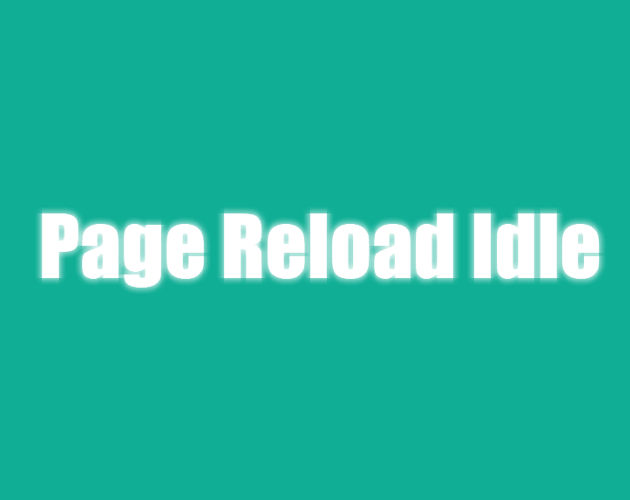 sebastianscaini's tweet photo. Introducing Page Reload Idle, an experimental idle game where you reload the webpage to get points or let it reload itself every few seconds!
https://t.co/nYVkXEht1d https://t.co/vdkeiZfxif
