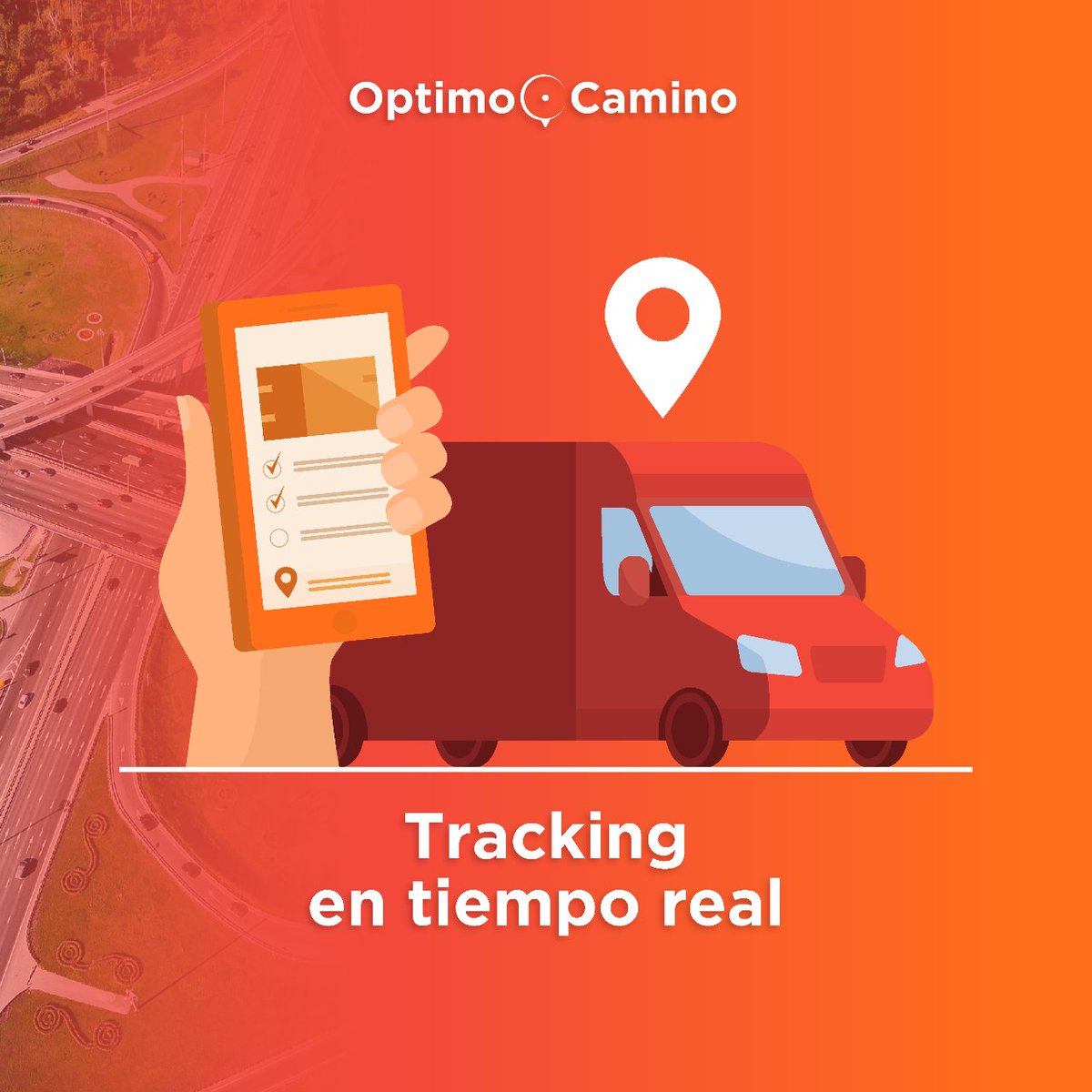 OptimoCamino's tweet photo. Nuestra aplicación te permite controlar la ubicación y recorrido de tus paquetes en tiempo real, para que tengas un total seguimiento del estado de los pedidos 📲 https://t.co/YXtQUk0ww2