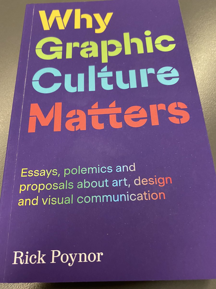 one5twoViz's tweet image. Thanks @stbridelibrary @eyemagazine #RickPoynor for a glimpse at eye issue 105 combined with the successful “sold out”launch of Why Graphic Culture Matters  #TypeTuesday