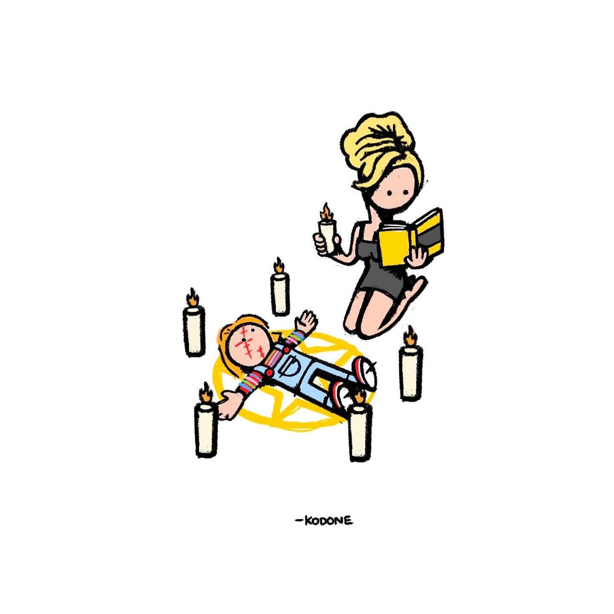 kodone's tweet photo. chucky 🔪🕯️ https://t.co/qedtNPTU6N