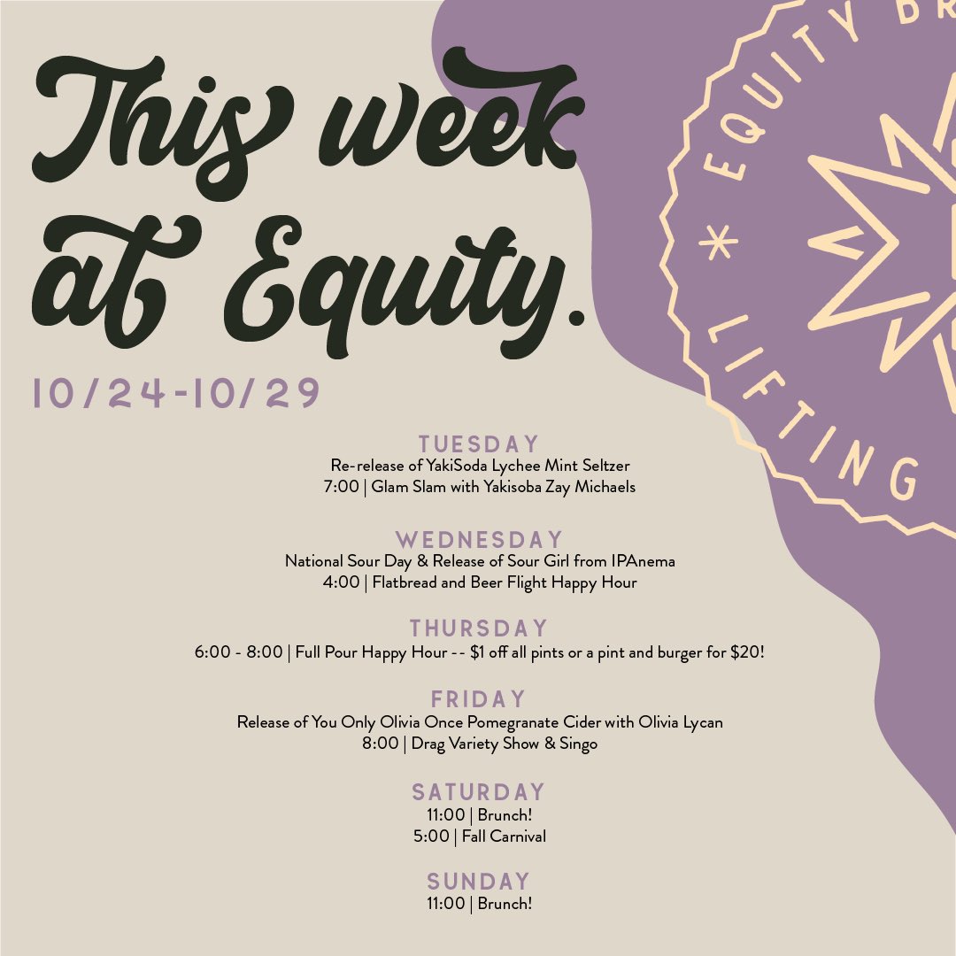 Equity Brewing Co tweet media